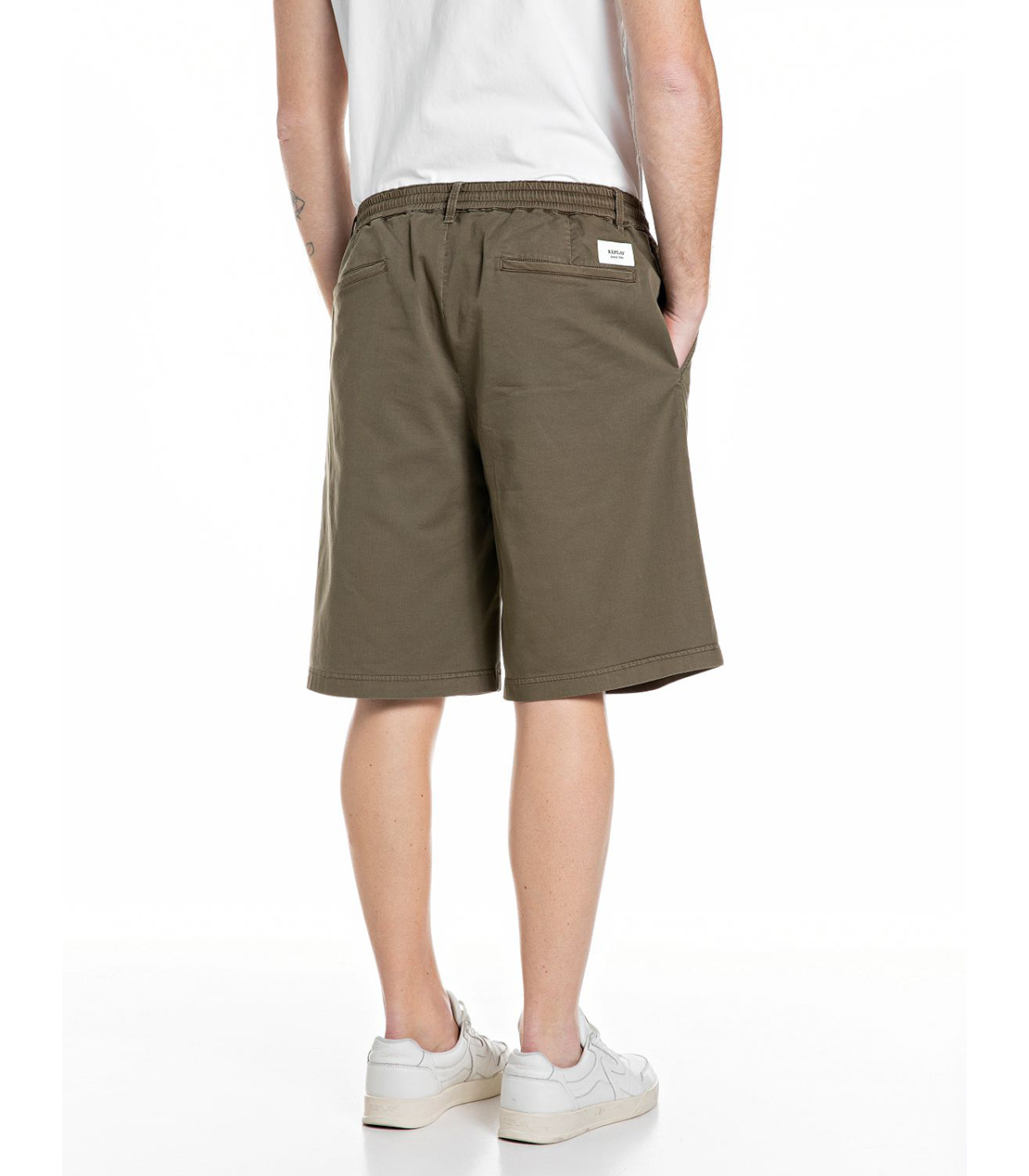 コットンMIXショーツ 詳細画像 マッドグリーン 2